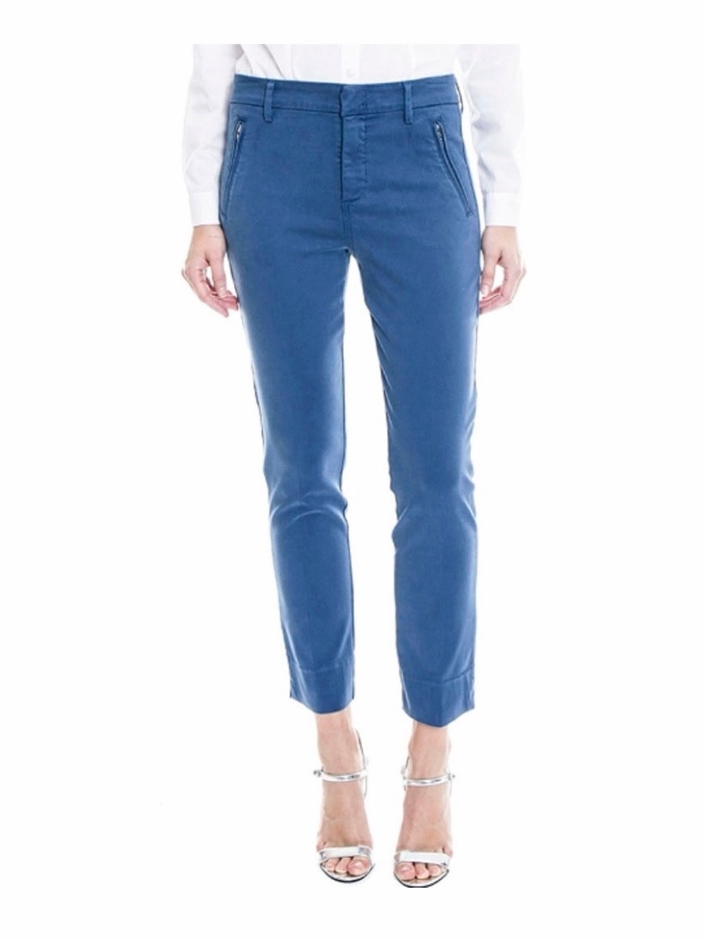 Level 99 Women's Blue Slim Ankle Jeans